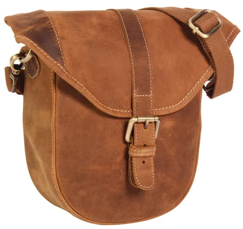 Gusti Leder Fahrradtasche Félicia B. in Braun in braun von Gusti Leder