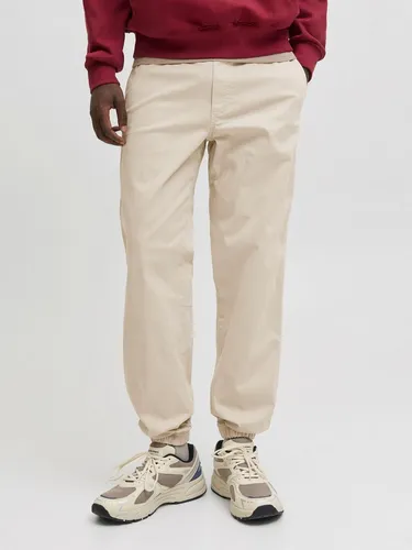 Jack & Jones Jogginghose JPSTKANE TROY CUFFED JOGGER SN grau XS - Modische Jogginghose aus 100% Baumwolle in entspannter Passform. Ideal für Freizeit und sportliche Aktivitäten, bietet hohen Tragekomfort und praktische Eingrifftaschen.