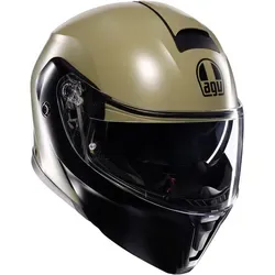 AGV Streetmodular Mono Klapphelm, schwarz-grün, Größe L in grün von AGV