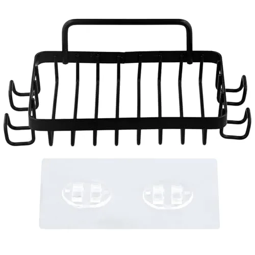 Seifenschale Seifenhalter für die Dusche,Selbstklebende Seifenschale für Dusche mit 4 Haken,bohrfreieSeifenschale,Seifenhalter,Wandmontage,Edelstahl Seifenschalenhalter für die Badezimmerküche