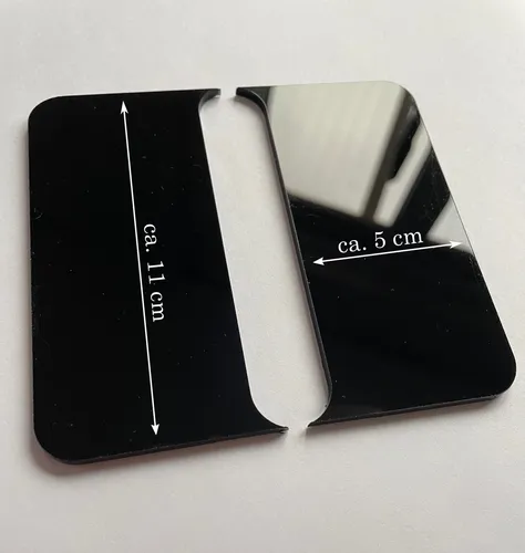 Kennzeichenblende für Kennzeichenhalter*Blende für kurzes Kennzeichen*5cm breit*