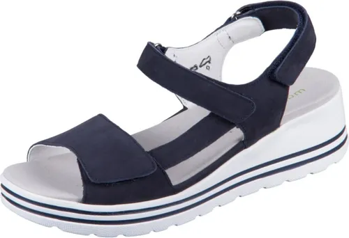 Waldläufer Adult H-Michelle Wanderschuhe in Blau, Gr. 39,5 - Damen Wanderschuhe aus Echtleder, ideal für komfortable Wanderungen mit optimaler Passform und Unterstützung.