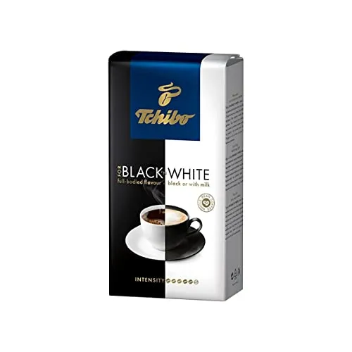 Produktbild Tchibo Black & White Kaffeebohnen 1kg