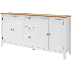 Sideboard Mazzano, Weiß von Finori