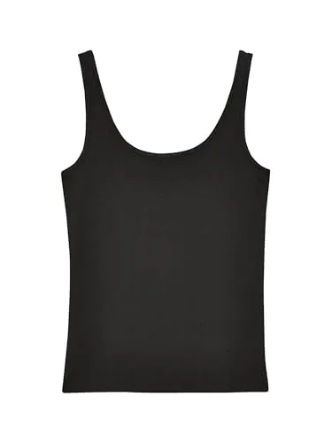 NEXT Top mit breiten Trägern Schwarz 38