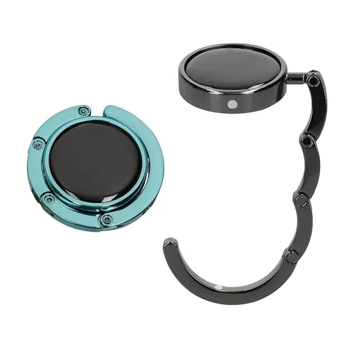 kwmobile Taschenhalter für Tisch in schwarz von kwmobile