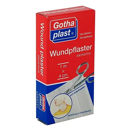 GOTHAPLAST Wundpfl.sensitiv 1mx4cm Abschn., 1 St