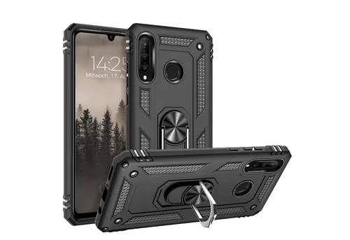 Tec-Expert Handyhülle Outdoor Cover Hülle für Huawei P30 Lite 6.15 Zoll, 6.15, Premium Hülle aus verstärktem Polycarbonat