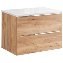 Petits-meubles Waschtischunterschrank 80 cm in Braun
