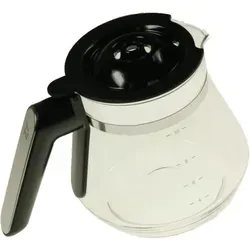 Glaskanne LONO Aroma/Lumero - Halterungen & Ständer - Moderne, spülmaschinenfeste Glaskanne in transparentem Schwarz, ideal für stilvolles Servieren von Getränken.