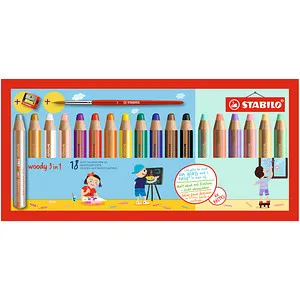 STABILO woody 3 in 1 + PASTEL Malset von STABILO