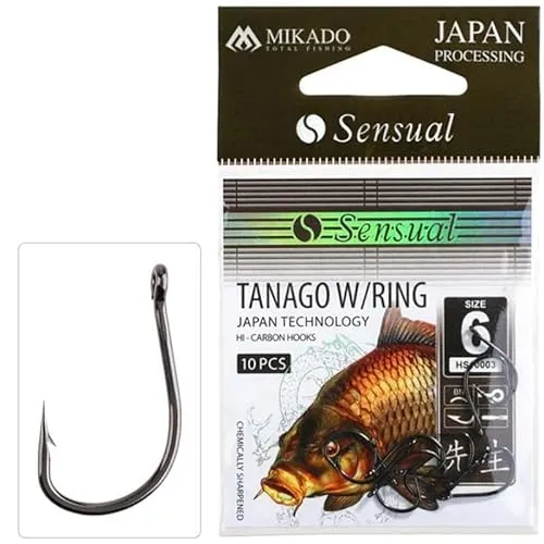 Mikado Haken Sensual Tanago W/Ring Nr. 4 Bn