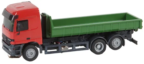 Faller 161481, Spur H0, LKW MB Actros LH'96 Abrollcontainer (HERPA), Neu & OVP,