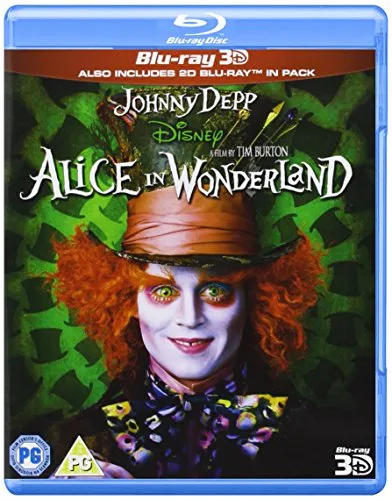 Alice In Wonderland 3D [Blu-ray] [UK Import]