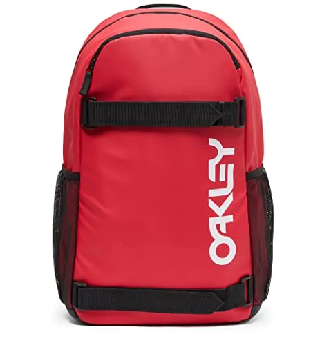 Oakley The Freshman Skate Backpack red line (465) U - Daypacks und Businessrucksäcke - Robuster, wasserabweisender Rucksack mit ergonomischer Mesh-Rückwand für optimalen Tragekomfort und spezielle Laptophülle für sicheren Transport.