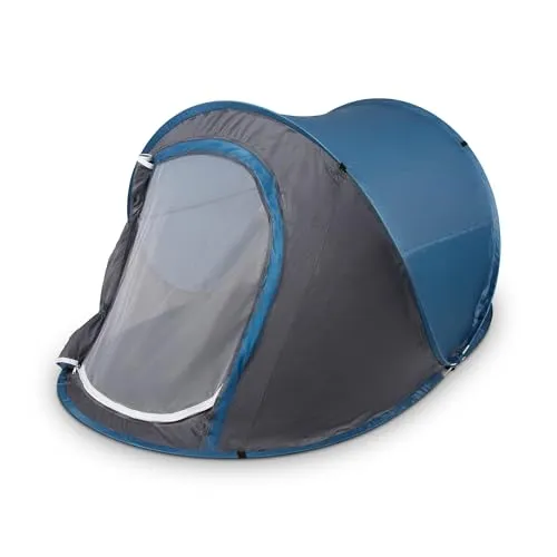 Bestlivings Pop Up Zelt - Ultraleichtes Wurfzelt für 1-2 Personen - Wurfzelt mit automatischer Pop-Up-Funktion für schnelles Aufbauen. Leicht und kompakt mit nur 1,2 kg – perfekt für Festivals und Outdoor-Aktivitäten.