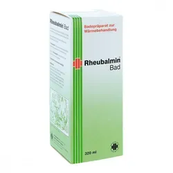 Rheubalmin Bad - Arzneimittel zur Linderung von Gelenkbeschwerden, ideal für entspannende Bäder und wohltuende Anwendungen.