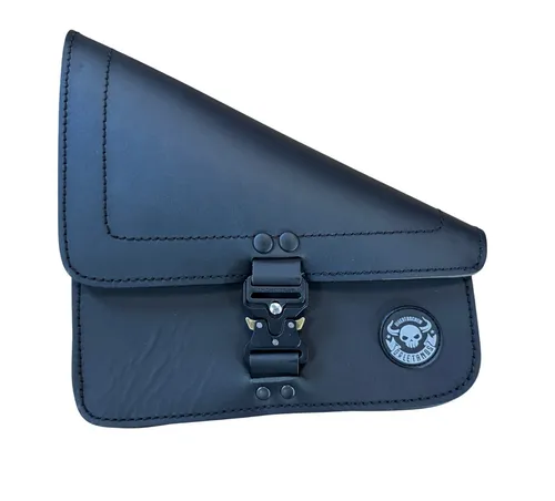 ANUK schwarz Seitentasche + Halter Schwinge Scout XS passend für Indian Scout