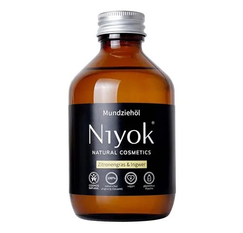 Niyok Mundspülung Mundziehöl - Zitronengras & Ingwer 200ml
