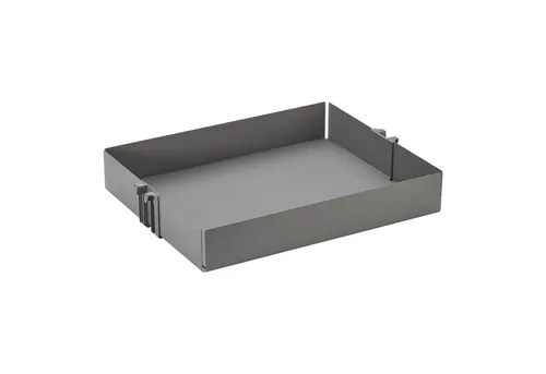 SO-TECH® Einhängekorb Einhängetablar für DISPENSA, DISPENSA junior, DISPENSA Swing (1 St), 400 mm (352x460x77 mm) anthrazit mit Antirutsch-Einlegematte