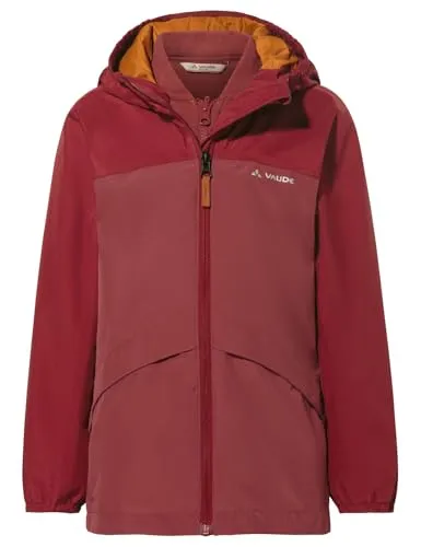 VAUDE Unisex Kinder Kids Escape 3in1 Jacket Doppeljacke - Funktionsjacke für Kinder, wasserdicht und winddicht, ideal für Alltag und Outdoor-Aktivitäten, inklusive pflegeleichter Fleece-Innenjacke, umweltfreundlich produziert.
