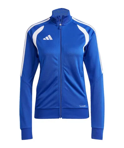 Adidas Tiro 26 League Trainingsjacke Damen - Blau - Stylische Trainingsjacke für Damen mit optimaler Bewegungsfreiheit. Die climacool Technologie sorgt für besten Tragekomfort bei jedem Training. Perfekt für Sport und Freizeit.