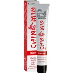 Chin Min Balsam Einreibung 50 ml - Massagemittel zur aktiven Regeneration, ideal bei Muskelkater und Verspannungen. Die ätherischen Öle sorgen für Wärme und regen den Blutkreislauf an.