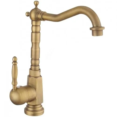 Rea Waschtischarmatur BONA OLD GOLD HIGH Wasserhahn in gold von REA