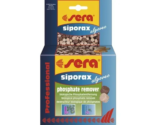 sera siporax algovec Professional - Algenbekämpfung für Süßwasser - Filterzubehör zur effektiven Entfernung von Algennährstoffen, schützt Ihr Aquarium und sorgt für klares Wasser.