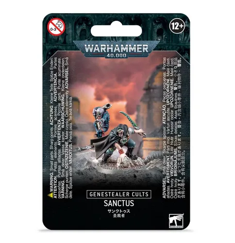 Games Workshop Warhammer 40.000 Genestealer Cults Sanctus - Detailreiche Spielfigur für das Warhammer 40.000 Spielsystem. Ideal für Sammler und für spannende Spiele mit Freunden.
