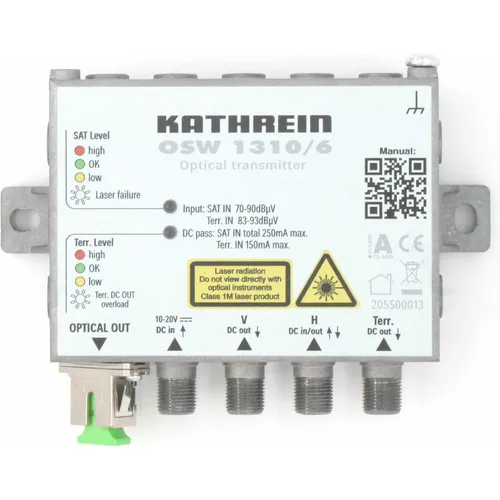 Kathrein Optischer Sender OSW 1310/6 von Kathrein