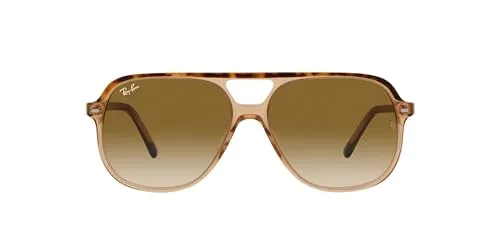 Ray-Ban Herren 0RB2198-129251-56 Sonnenbrille - Sportbrille in Havana ON TRASPARENT Brown, bietet 100% UV-Schutz und stilvolles Design für aktive Freizeitgestaltung.