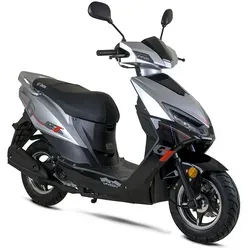 GT UNION Motorroller Sonic X – 25 km/h, 49,6 ccm, Euro 5 in schwarz von Gt Union