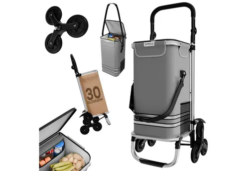 24Move Einkaufstrolley 55L – 3in1 Sackkarre und Tasche