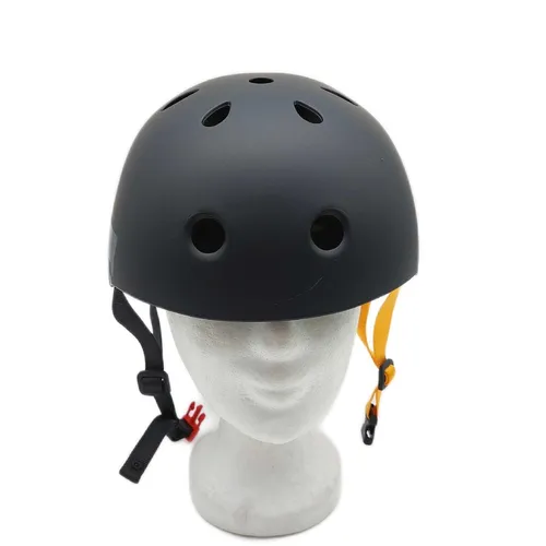 Rollerblade Helm Schutzausrüstung Downtown Black Yellow Streetstyle Schutzhelm