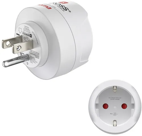 Hama Netzkabel/Adapter Reiseadapter für USA, Kanada, Karibik, Japan
