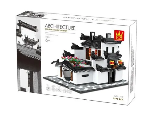Wange 5310 CHINA HUI-STYLE Architecturet Baustein Set