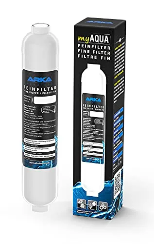 ARKA myAQUA 190/380 Feinfilter - Filtert Schmutzpartikel und Verunreinigungen wie Rost und Sand aus dem Wasser für Osmoseanalgen