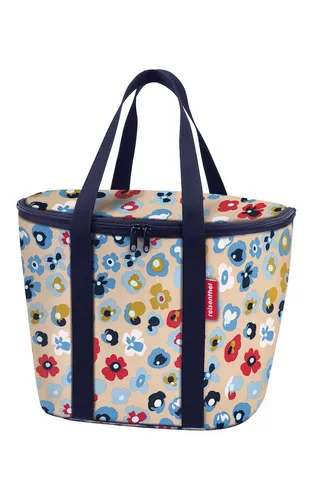 KLICKfix Fahrradkorb-Innentasche ISO Basket Bag Millefleurs