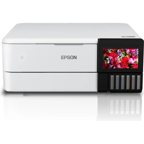 Epson EcoTank ET-8500 - Multifunktionsdrucker A4 mit 6-farbigem Refill-System, ideal für randlosen Fotodruck und hohe Druckqualität