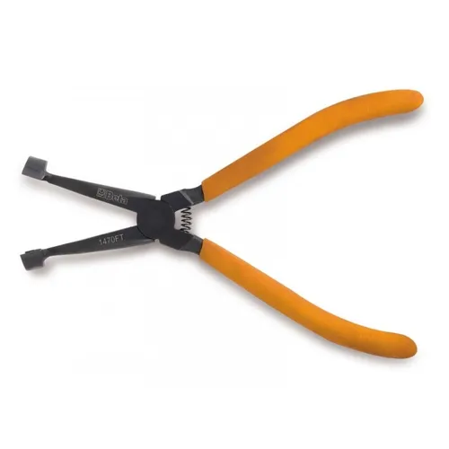 Beta Feder-Zange - Zangen-Set für präzises Abziehen von Radnaben und Lagern, inklusive 5 kg Schlaghammer und Distanzstücken für vielseitige Anwendungen, ideal für Werkstätten.