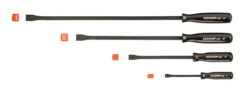 Gedore Red R19101002 Montierhebelsatz 24-18-12-8 Zoll - 4-teilig - Montierhebel-Set für professionelle Anwendungen, robuste Verarbeitung und ideal für Reifenmontage.