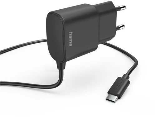 Hama Lade-/Netzteil für Mobiltelefone USB-Type-C-Ladegerät (12W) (1m)