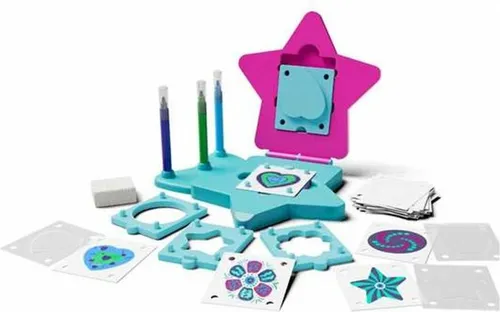 Bizak Crea Tus Tatuajes Spiel Rosa Rosa One Size