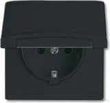 Steckdosen Schwarz von Busch-Jaeger