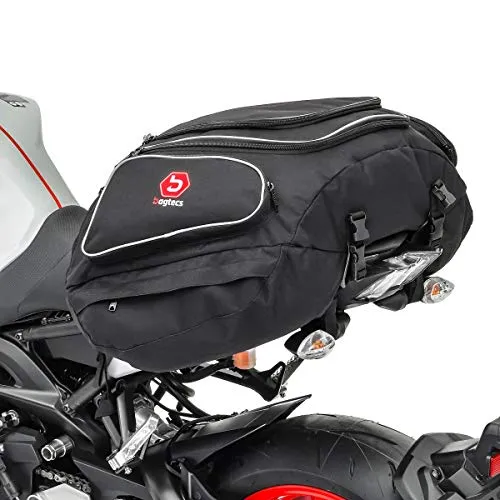 Bagtecs Hecktasche für Indian Scout, 50 Liter, Schwarz, Motorrad-Hecktasche