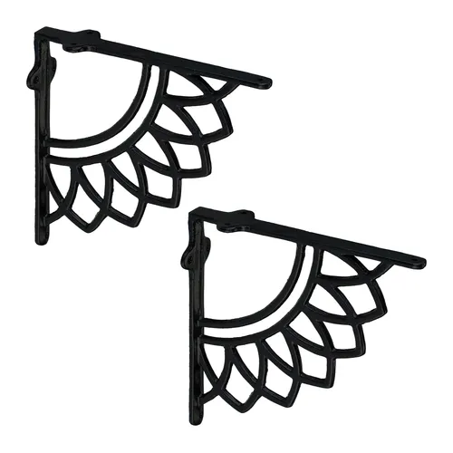 Regalträger Regalhalterung Regalhalter Winkel Regal Winkelträger antik 2er Set