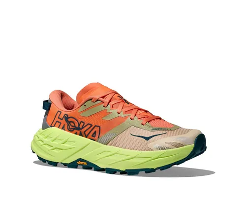 HOKA Women's Speedgoat 7 - Trailrunningschuhe 39 1/3 - Reaktionsfreudiger Damen-Trailrunningschuh für anspruchsvolles Gelände. Mit griffiger Vibram-Sohle und optimalem Tragekomfort. Ideal für Trailrunning. Entdecken Sie weitere HOKA-Modelle bei Bergfreunde.de!
