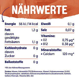 Alpro Kokosnussdrink ohne Zucker 1l