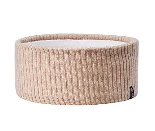 Enter the Complex® Stirnband aus 100% Merino Wolle - Beige, Unisex - Stylisches Stirnband aus 100% Merino Wolle, ideal für kalte Tage. Weich und windabweisend, perfekt für Outdoor-Aktivitäten. Hergestellt in Italien mit geprüfter Qualität.